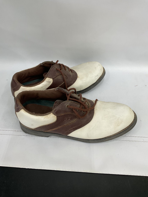 Vist Large View of Product Image Which is Used Pro Select Mens Golf Shoes White Senior 10