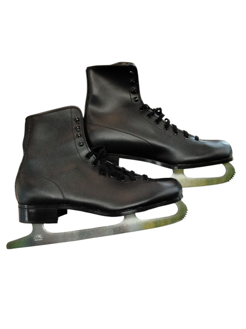 Vist Large View of Product Image Which is Used Mens Figure Skate Black Senior 9