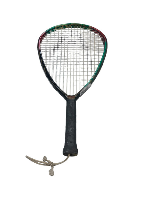 Vist Large View of Product Image Which is Used Head PYRAMID V RAQCUET Adult Racquetball Racquet Green Unknown