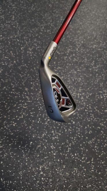 Vist Large View of Product Image Which is Used Ping G15 YELLOW DOT Mens Individual Iron RH 5 Iron
