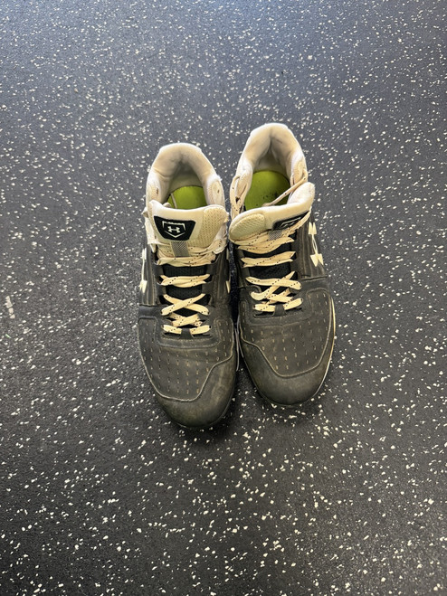 Vist Large View of Product Image Which is Used Under Armour BB/SB Cleats Black Senior 7.5