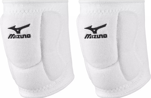 Vist Large View of Product Image Which is Mizuno LR6 White SM Volleyball Kneepads