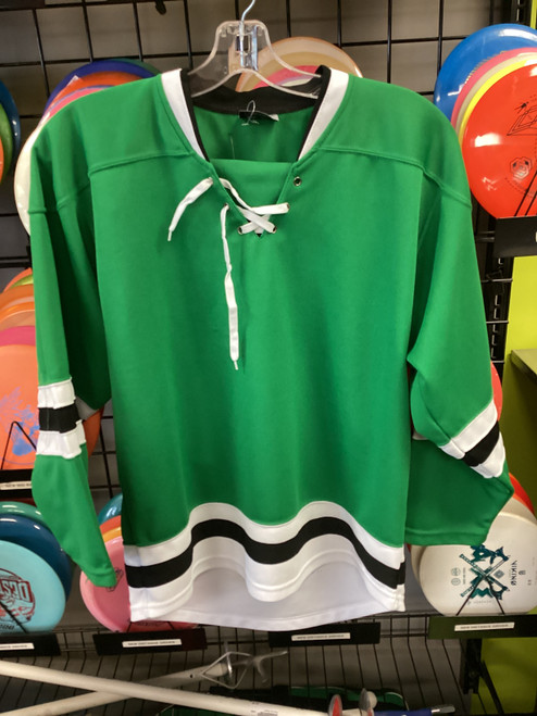 Vist Large View of Product Image Which is Used Hockey Practice Jersey Green SM