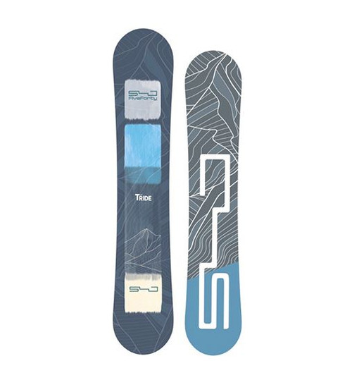 Vist Large View of Product Image Which is New 540 FIVEFORTY T-RIDE 155CM BLUE/WHITE SNOWBOARD