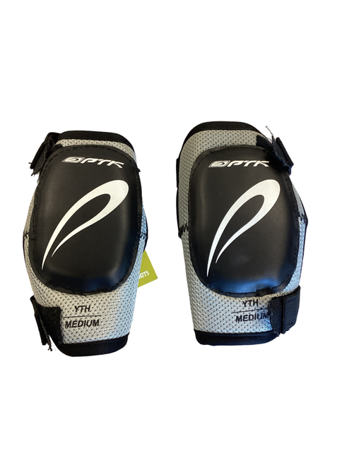Vist Large View of Product Image Which is Used Powertek Youth Elbow Pads MD