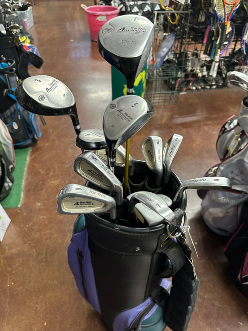 Vist Large View of Product Image Which is Used Top Flite 13 PC TOP FLITE SET Mens Package Set RH Black 13 Piece