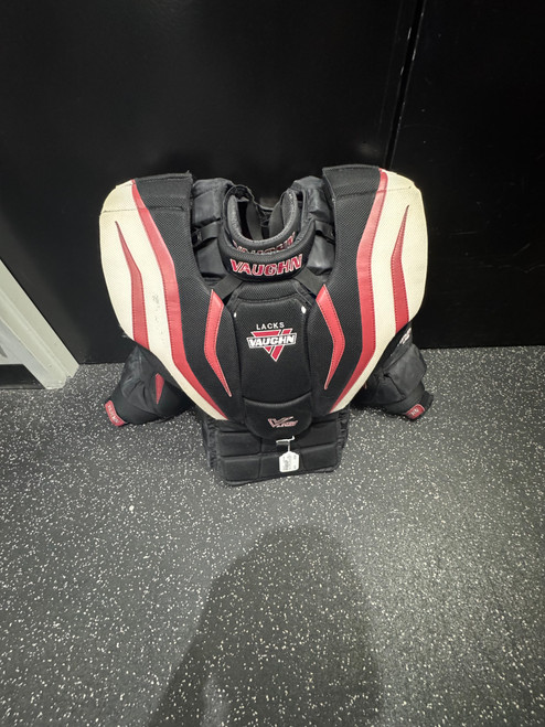 Vist Large View of Product Image Which is Used Vaughn VENTUS LT98 PRO GOALIE CHEST PROTECTOR Senior Body Armor XL