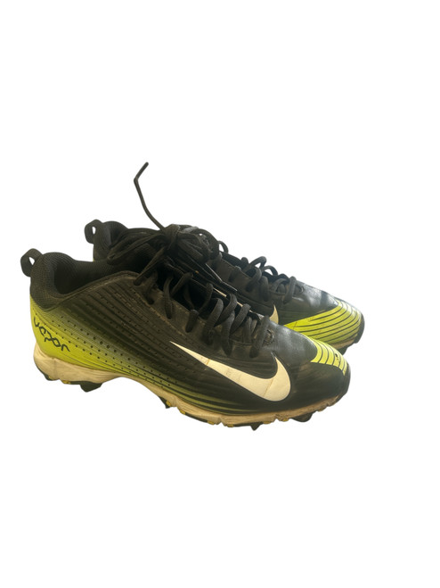 Vist Large View of Product Image Which is Used Nike VAPOR 684692-017 YEL/BLK BB/SB Cleats Black And Optic Yellow Junior 04.5
