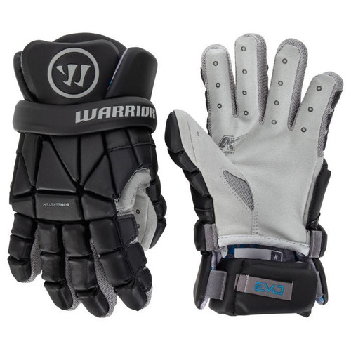 Vist Large View of Product Image Which is New Warrior EVO RISE Lacrosse Gloves Mens