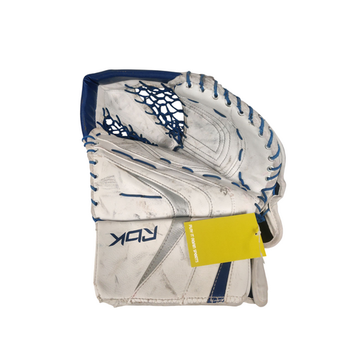 Vist Large View of Product Image Which is Used Reebok SR 8K Senior Hockey Goalie Catcher White