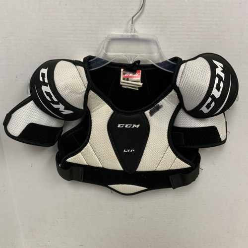 Vist Large View of Product Image Which is Used CCM LTP Youth Shoulder Pads LG
