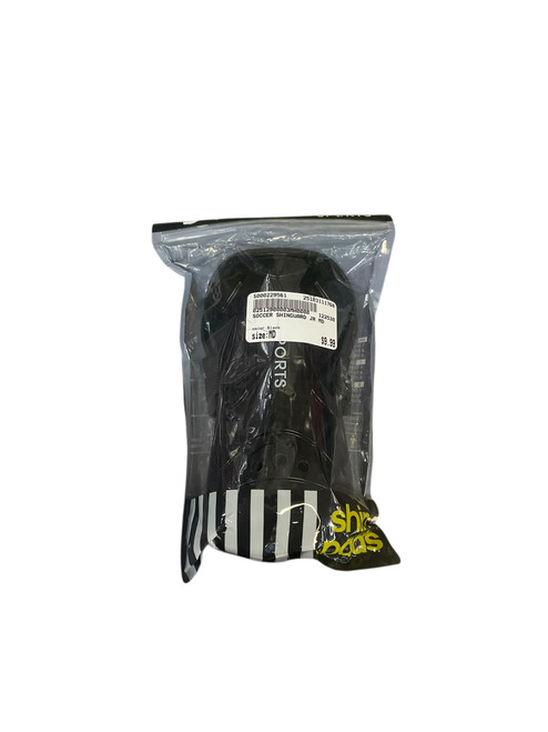 Vist Large View of Product Image Which is Used Soccer Shin Guards Junior Black MD