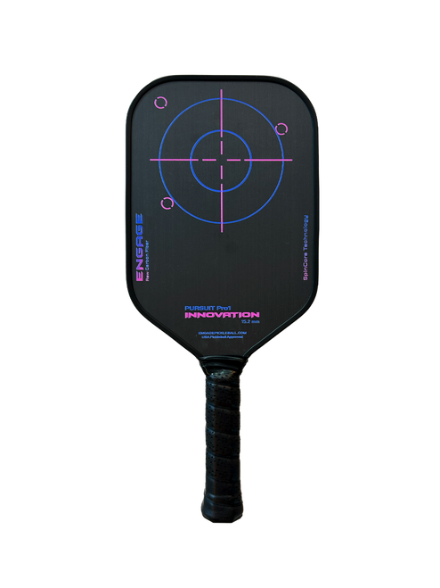 Vist Large View of Product Image Which is Engage Pursuit Pro1 Innovation Pickleball Paddle Jessie Irvine Signature New Engage Pursuit Pro1 Innovation Pickleball Paddle Jessie Irvine Signature 12.7mm