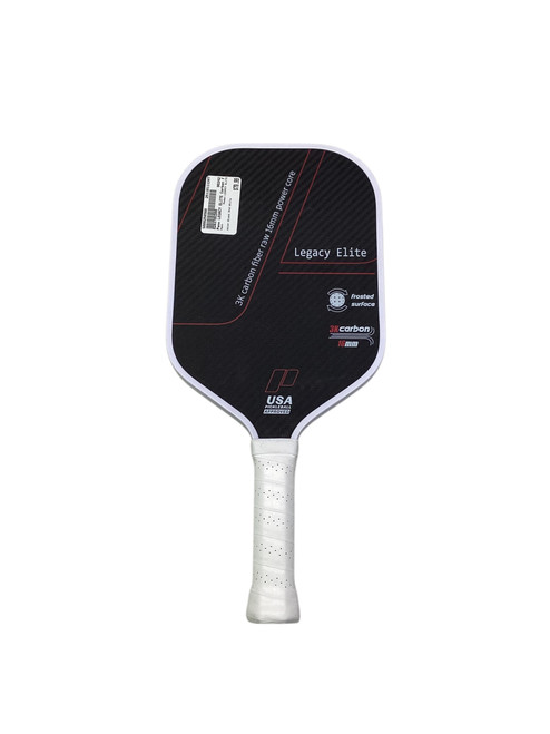 Vist Large View of Product Image Which is Used Penn LEGACY ELITE Pickleball Racquet Black And White