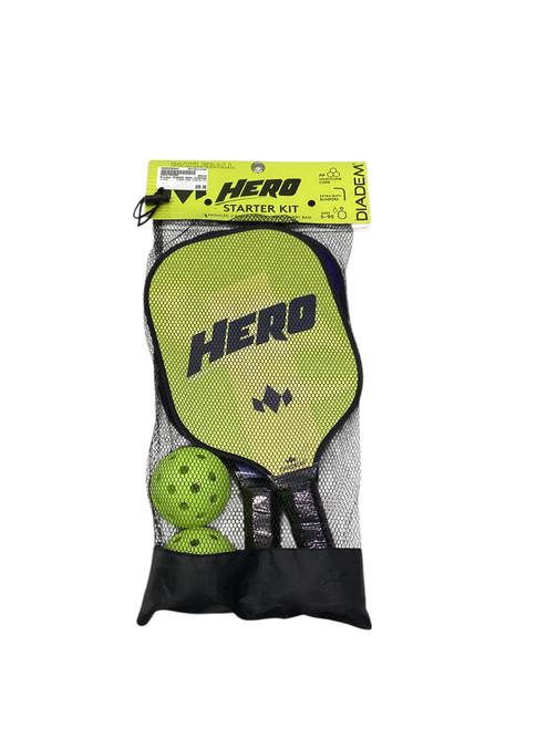 Vist Large View of Product Image Which is Used Diadem DIADEM HERO STARTER KIT Pickleball Racquet None