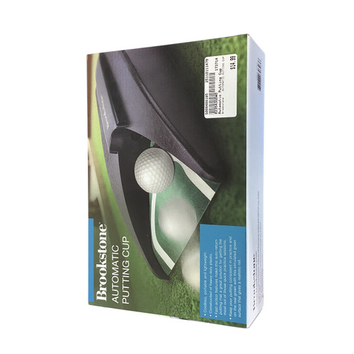 Vist Large View of Product Image Which is Used Brookstone AUTOMATIC PUTTING CUP Field Equipment