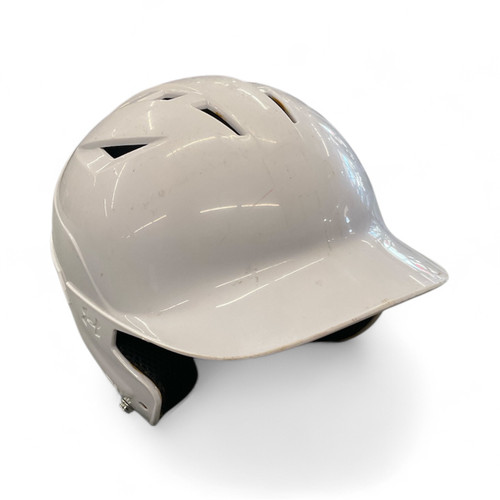 Vist Large View of Product Image Which is Used Under Armour UABH2-200S Batting Helmet No Mask White S/M