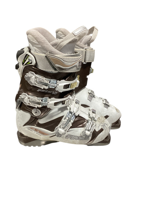 Vist Large View of Product Image Which is Used Tecnica PHNX 80 LS Womens DH Ski Boot White 235 MP - J05.5 - W06.5