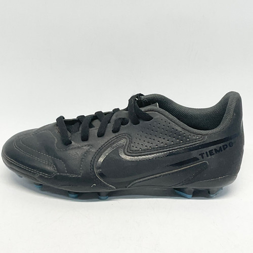 Vist Large View of Product Image Which is Used Nike TIEMPO Soccer Cleats Black Junior 01.5