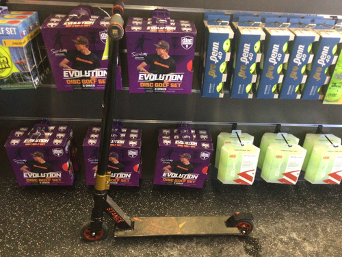 Vist Large View of Product Image Which is Used Mongoose STANCE Scooter Black