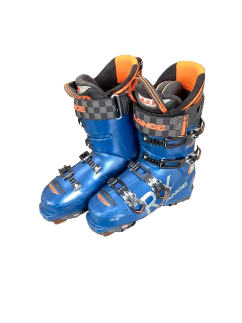 Vist Large View of Product Image Which is Used Lange RX 120 Mens DH Ski Boot Royal Blue 275 MP - M09.5 - W10.5