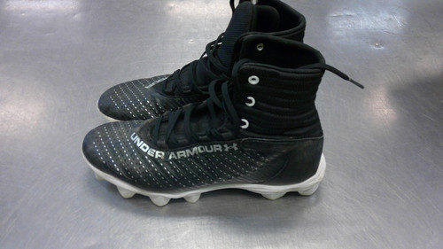 Vist Large View of Product Image Which is Used Under Armour Adult FB Cleats Black Senior 9