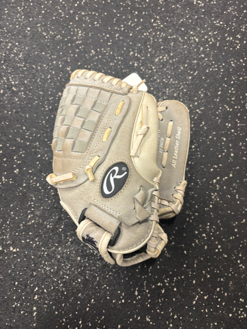 Vist Large View of Product Image Which is Used Rawlings HFP110GW BB/SB Glove RH Throw Grey 11"