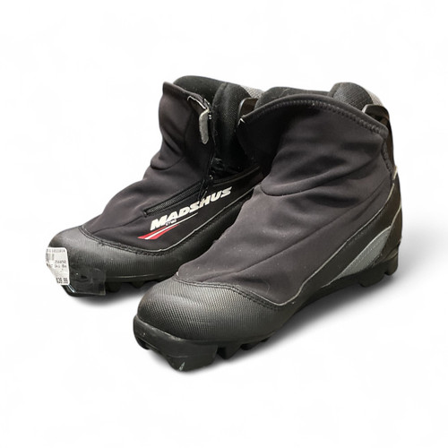 Vist Large View of Product Image Which is Used Madshus Boys NNN XC Ski Boots Black W 05-05.5 / JR 03.5-04