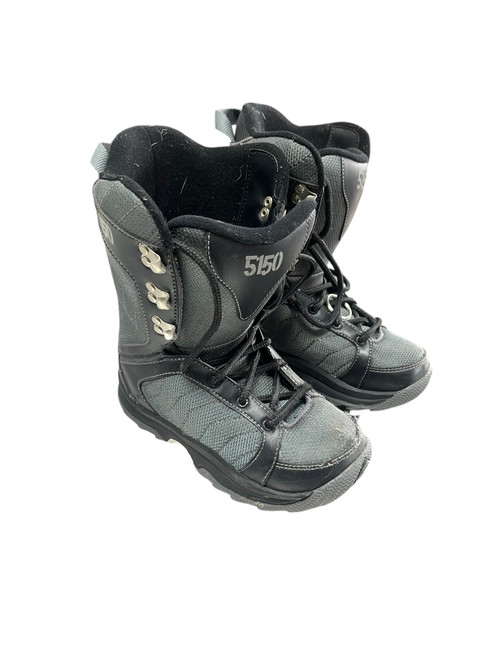 Vist Large View of Product Image Which is Used 5150 5150 SZ 3 Boys Snowboard Boots Black Junior 03