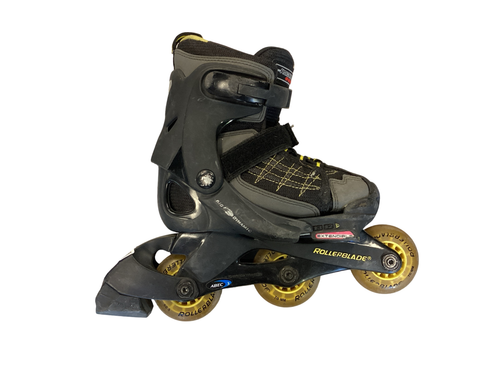 Vist Large View of Product Image Which is Used Rollerblade ROLLERSKATE Child Rec Fitness Skates Black Adjustable