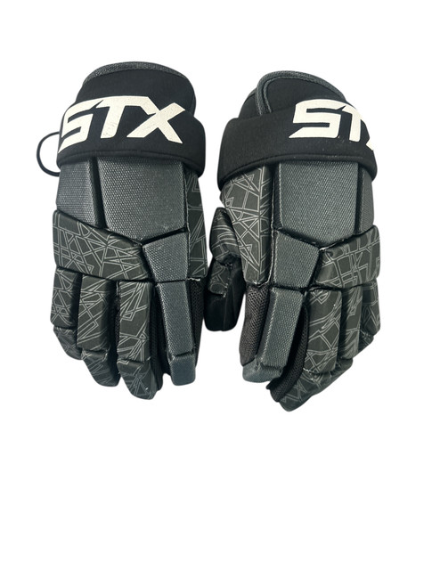 Vist Large View of Product Image Which is Used STX STALLION 75 Lacrosse Gloves Mens Black MD