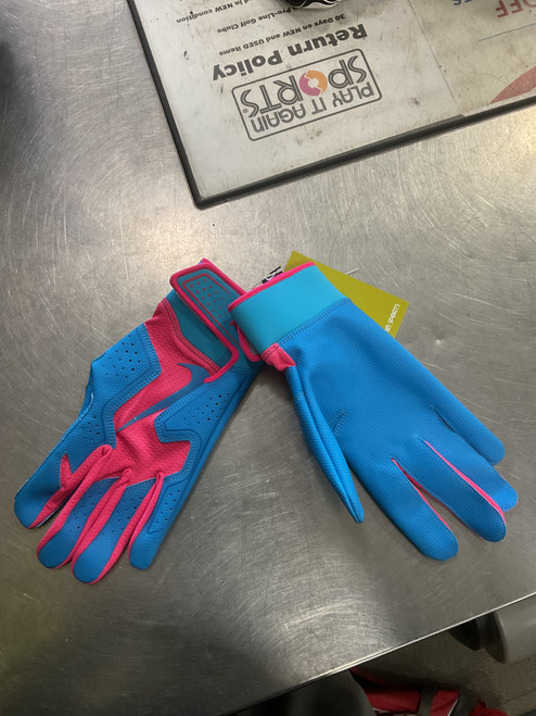 Vist Large View of Product Image Which is Used Nike BB/SB Batting Gloves Pink LG