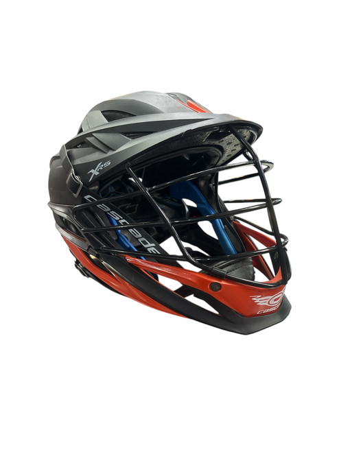 Vist Large View of Product Image Which is Used Cascade XRS Lacrosse Helmet Black One Size
