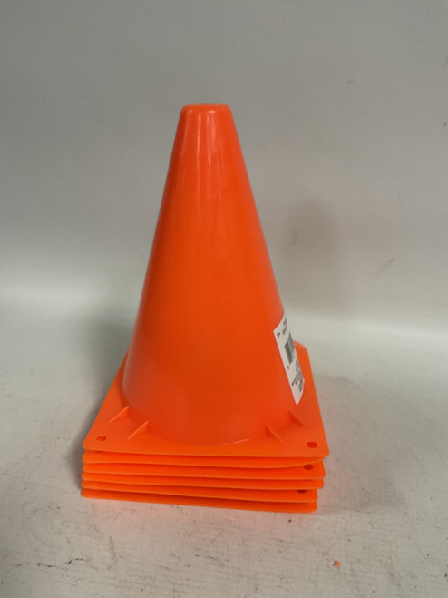 Vist Large View of Product Image Which is Used CONES 6 PK Soccer Field Marker Orange