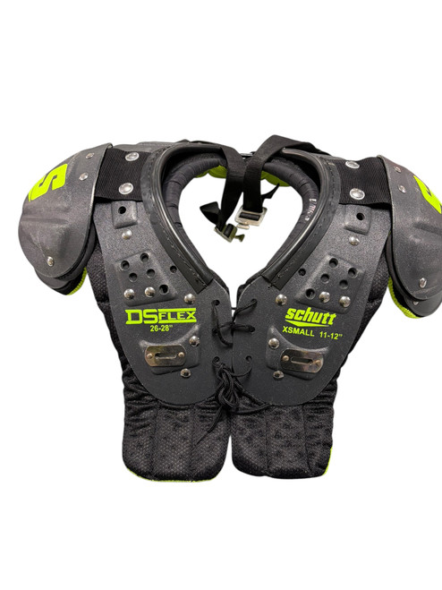 Vist Large View of Product Image Which is Used Schutt 11-12 FB Shoulder Pads Black XS