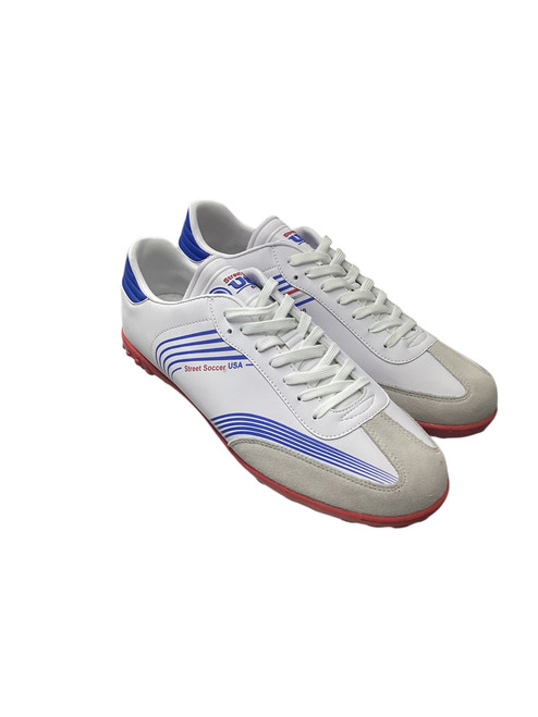Vist Large View of Product Image Which is Used Soccer Turf Shoes White Senior 12