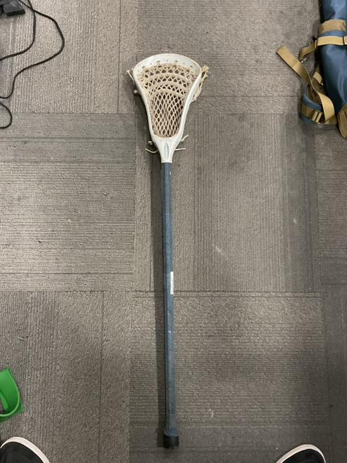 Vist Large View of Product Image Which is Used Warrior COMPLETE STICK Men Atk/Mid Complete Stick White