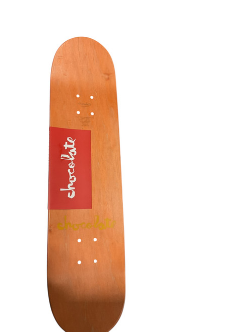 Vist Large View of Product Image Which is Used CHOCOLATE KENNY ANDERSON Skateboard Deck Only Orange Regular