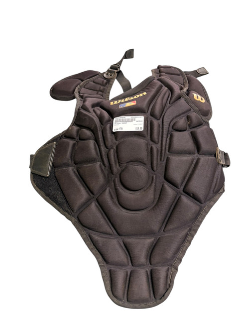 Vist Large View of Product Image Which is Used Wilson CHEST Catchers Chest Protector None Youth