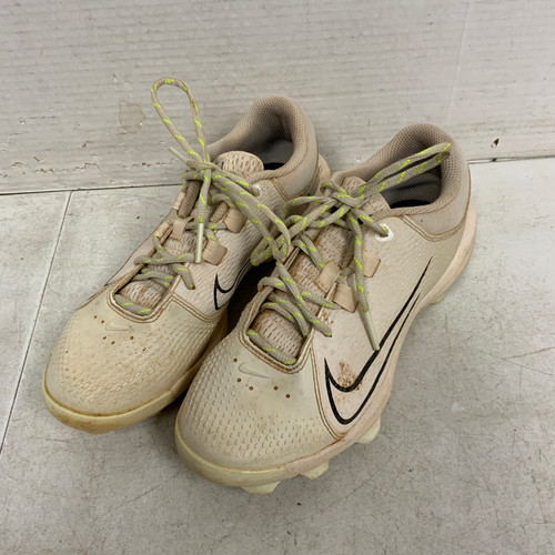 Vist Large View of Product Image Which is Used Nike HYPERDIAMOND 4 BB/SB Cleats White Senior 7.5