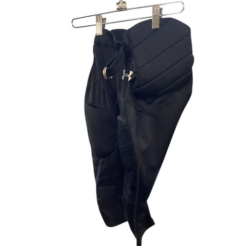 Vist Large View of Product Image Which is Used Under Armour Youth FB Integrated Pants Black LG