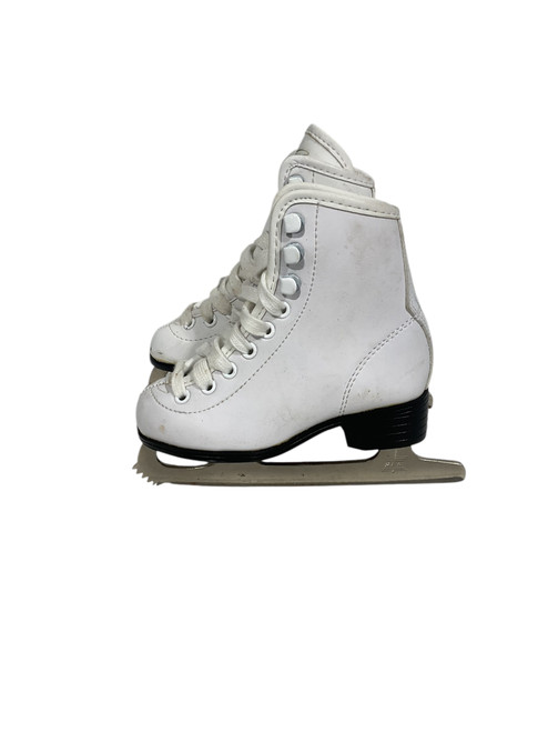 Vist Large View of Product Image Which is Used GOLD MEDAL Girls Figure Skate White Youth 10.0