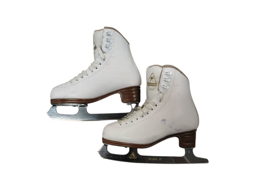 Vist Large View of Product Image Which is Used Jackson EXCEL Girls Figure Skate White Junior 01