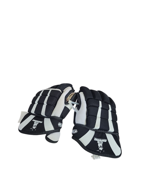 Vist Large View of Product Image Which is Used USA Hockey HOCKEY GLOVES Youth Gloves Black 9"