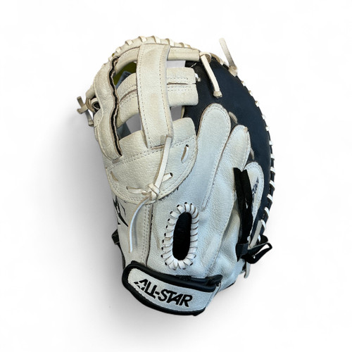 Vist Large View of Product Image Which is Used All Star CMWFS-A BB/SB Catchers LH Throw White 34"