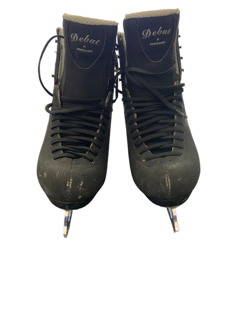Vist Large View of Product Image Which is Used Jackson DEBUT Mens Figure Skate Black Senior 7.5