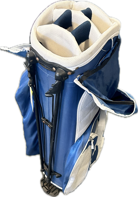 Vist Large View of Product Image Which is Used EZ CADDY Womens Stand Bag White