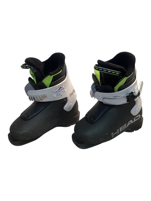 Vist Large View of Product Image Which is Used Head N1HT Boys DH Ski Boot White 175 MP - Y11
