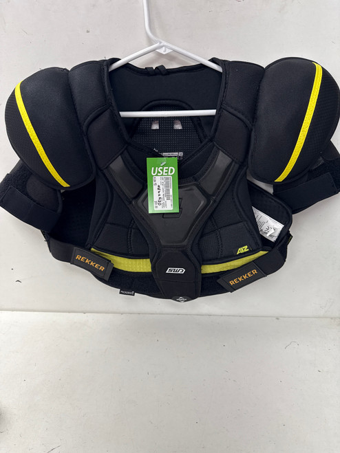 Vist Large View of Product Image Which is Used Sher-wood REKKER Senior Women's Shoulder Pads MD (new= $120)