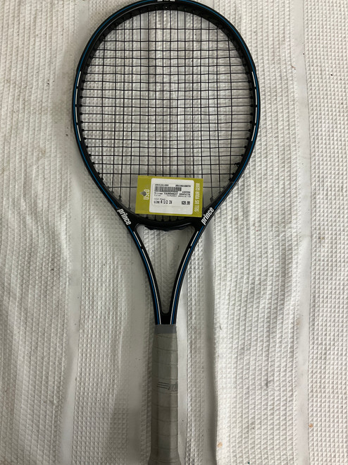 Vist Large View of Product Image Which is Used Prince TOURNAMENT GRAPHITE 110 Adult Tennis Racquet Black 4 1/2"